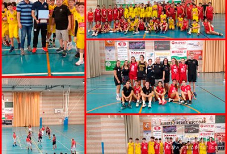 El C.B. Campiña Sur de Llerena presenta los equipos de la base que compiten y el Sénior 