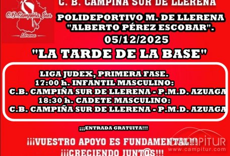 C.B. Campiña Sur de Llerena, agenda fin de semana 